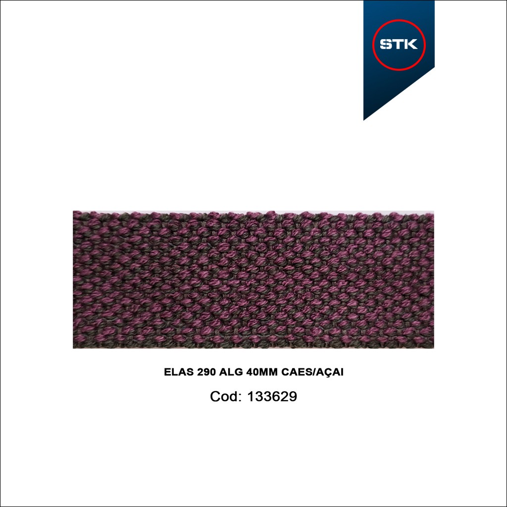 ELÁSTICO STK 497 ALG 40MM CAES / AÇAI