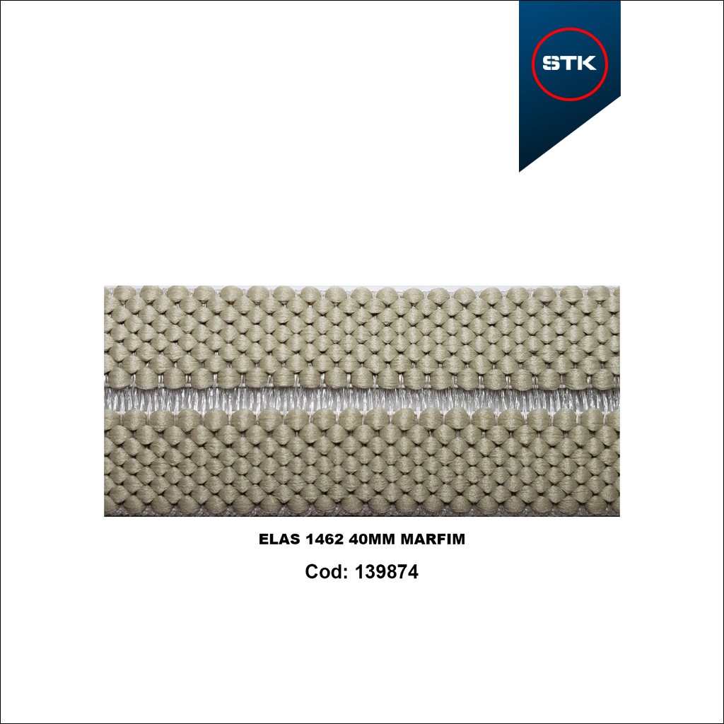 ELÁSTICO STK 1462 40MM MARFIM