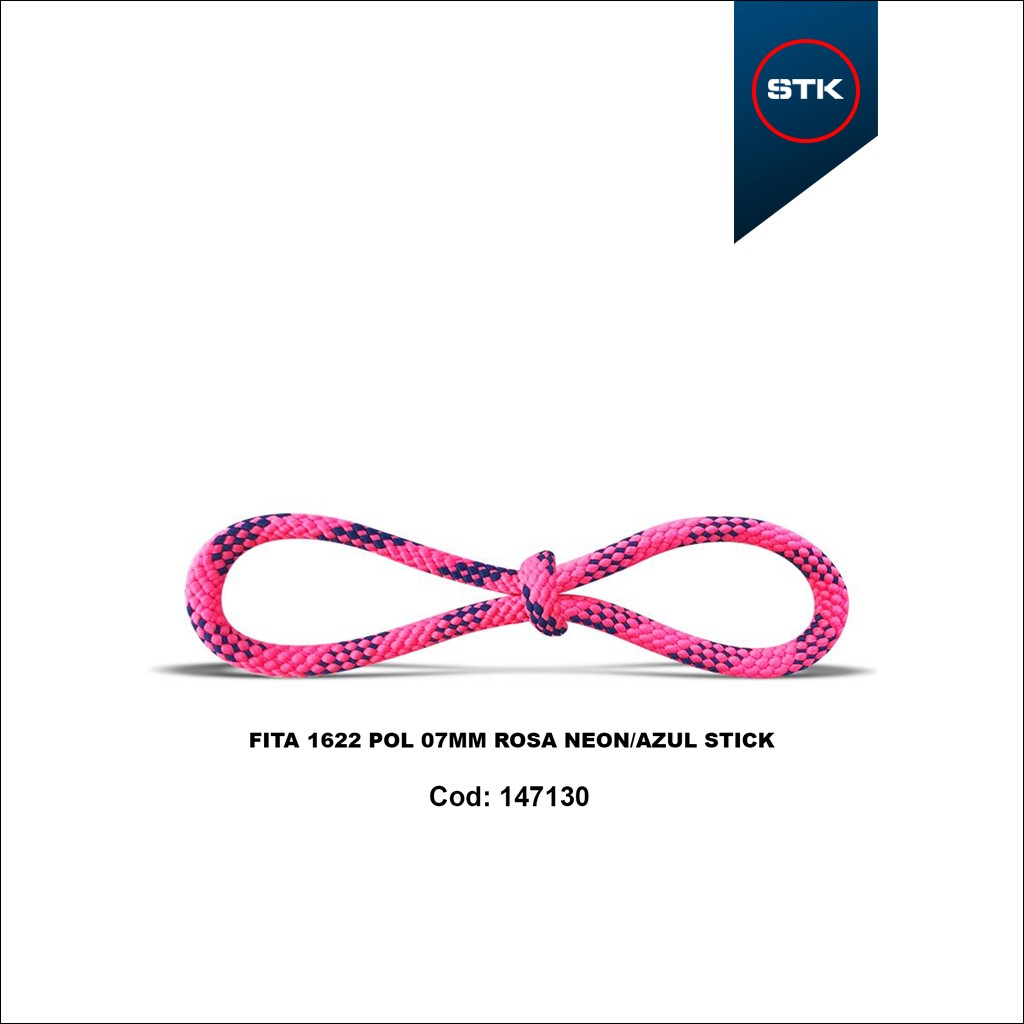 FITA 1622 POL 07MM ROSA NEON / AZUL STK