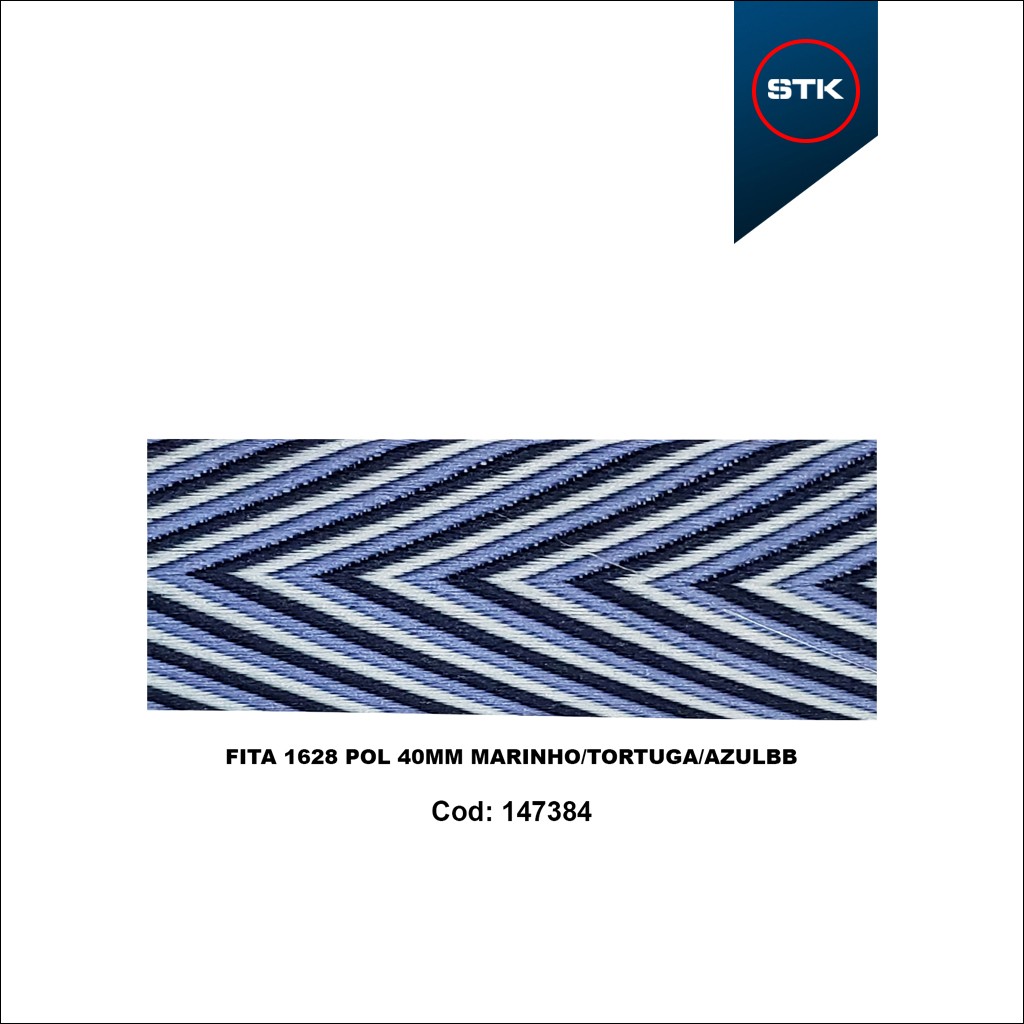 FITA 1628 POL 40MM MARIN / TORT / AZ BB