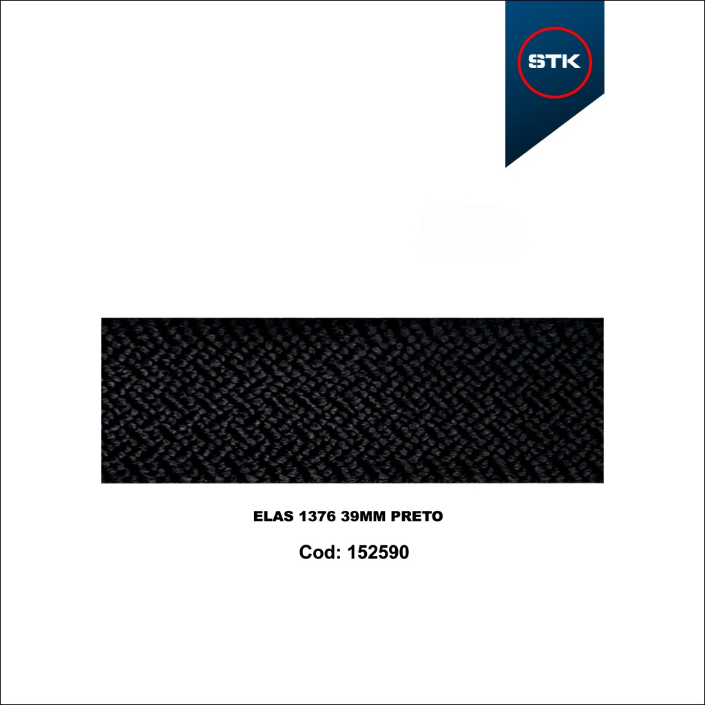 ELÁSTICO STK 1376 39MM PRETO