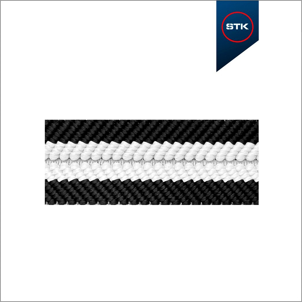 EL&Aacute;STICO STK 2227 39MM PRETO /  BRANCO /  PRETO