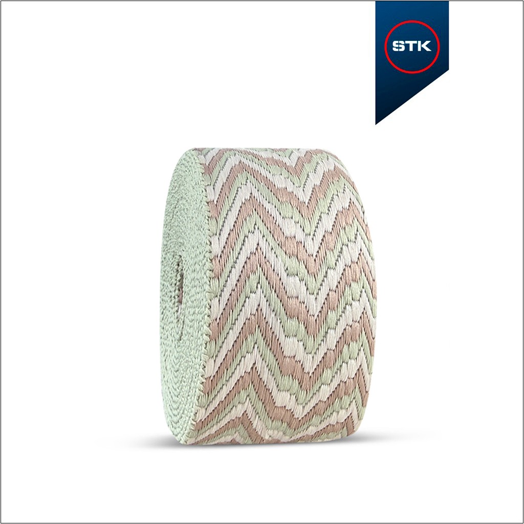 FITA STK 2408 40MM MENTA / BAUNILHA / SAFARI