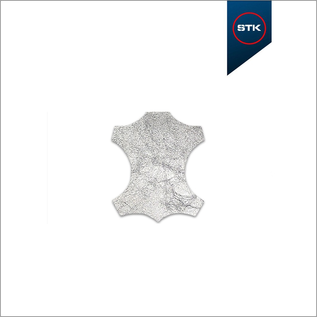 COURO STK METALIZADO CRISTAL PRATA